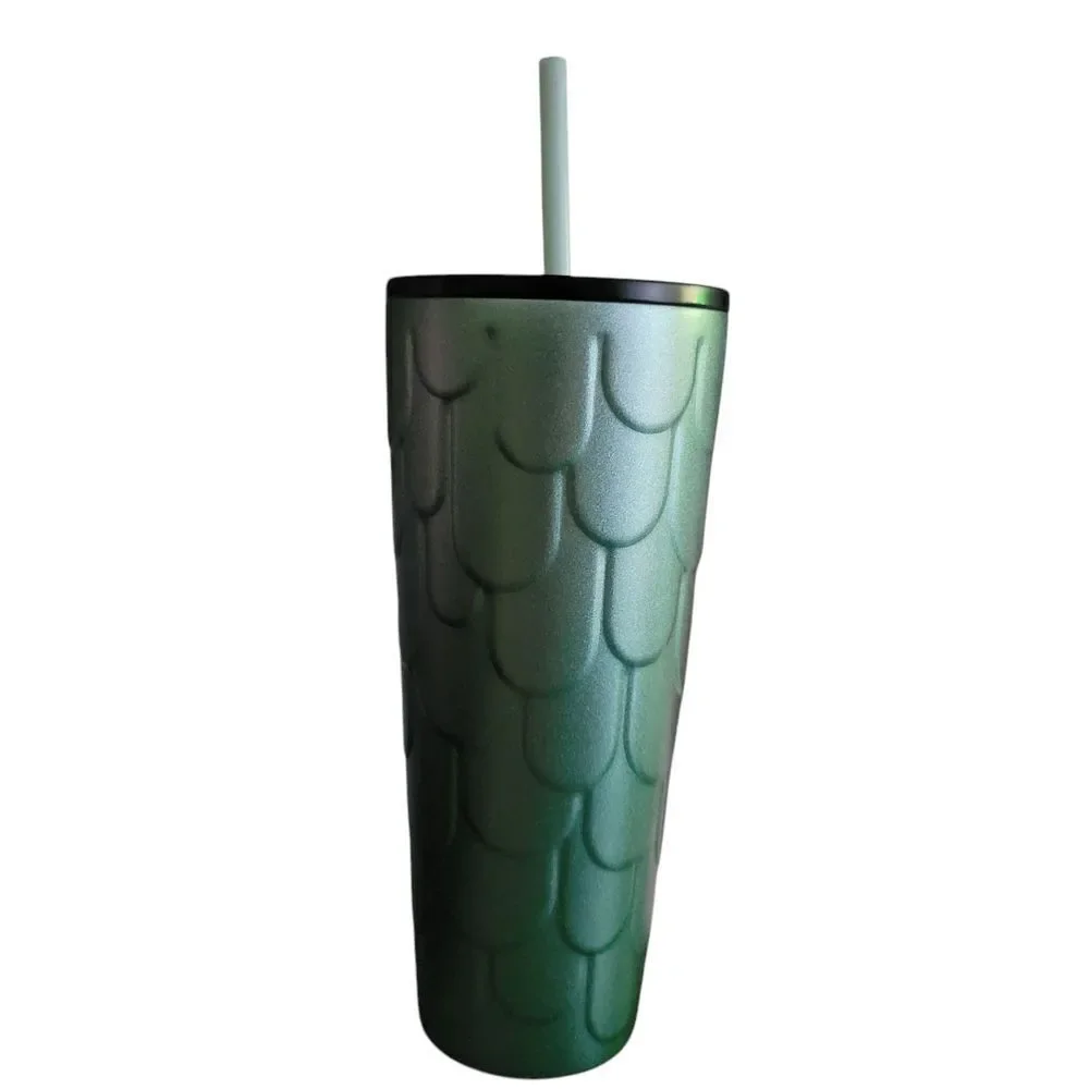Starbucks Green Tumbler with Straw